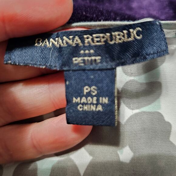 Banana Republic blouse top petite small - Picture 3 of 4